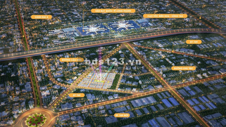Bán đất sổ đỏ dự án Century Long Thành, đón đầu Sân Bay Quốc Tế Long Thành, chỉ 630 triệu/ tt 30%.