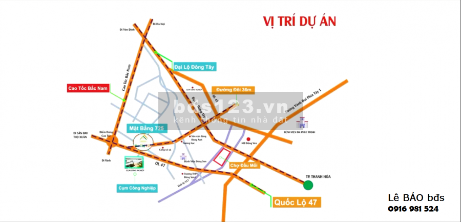 Lô góc MB 725 Đông Khê hàng hiếm, đón sóng đầu tư Đông Sơn mới, giá 12.5 triệu/m2
