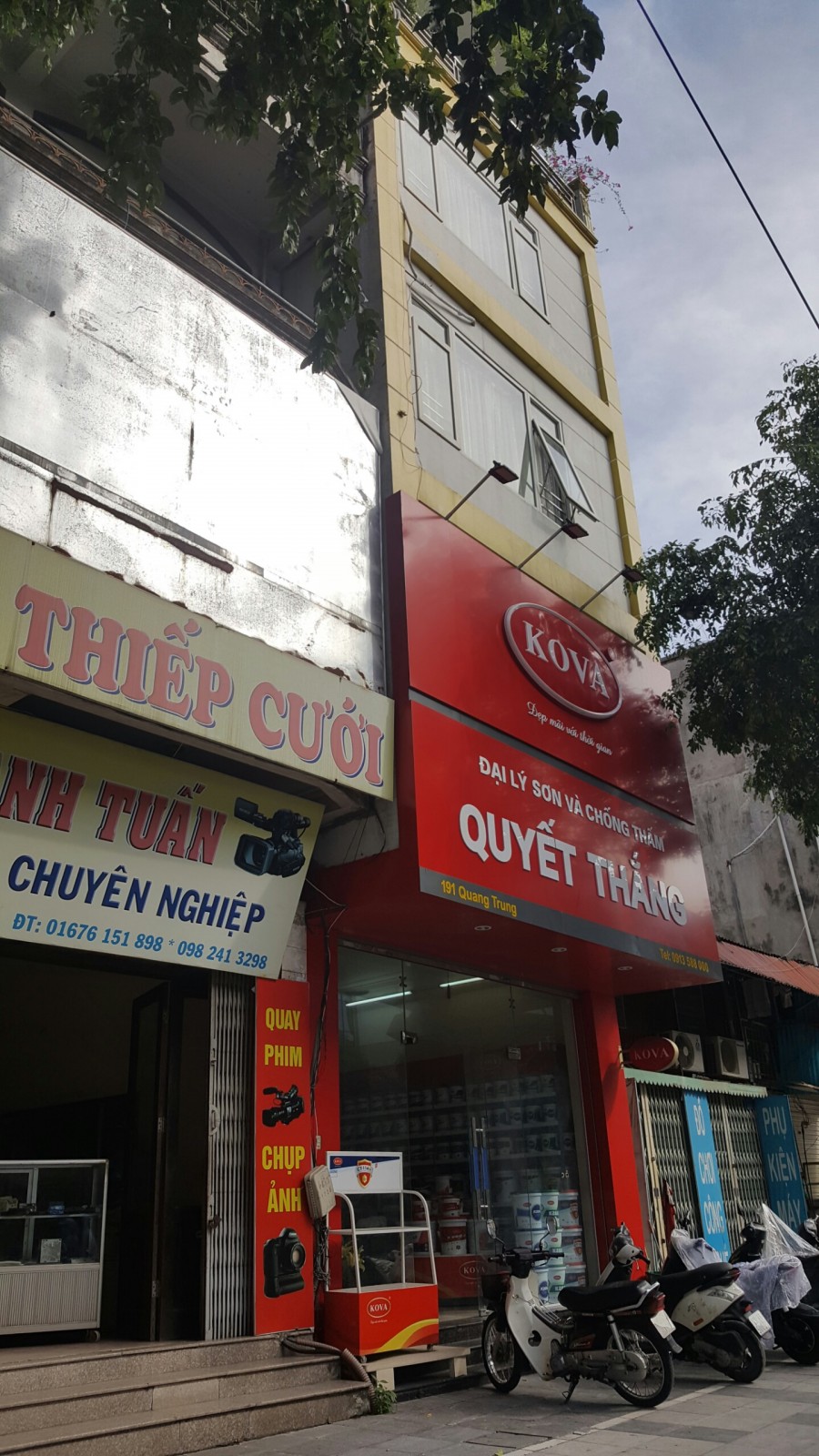 Bán Nhà MP Quang Trung Quận Hà Đông, kinh doanh, vỉa hè, 7 tầng dt 85m2 giá 17.5 tỷ