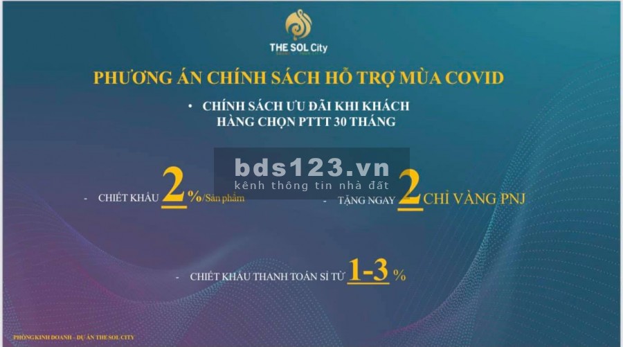 Trợ giá mùa covid mua đất nền tại The Sol City, khu dân cư hiện hữu, an ninh