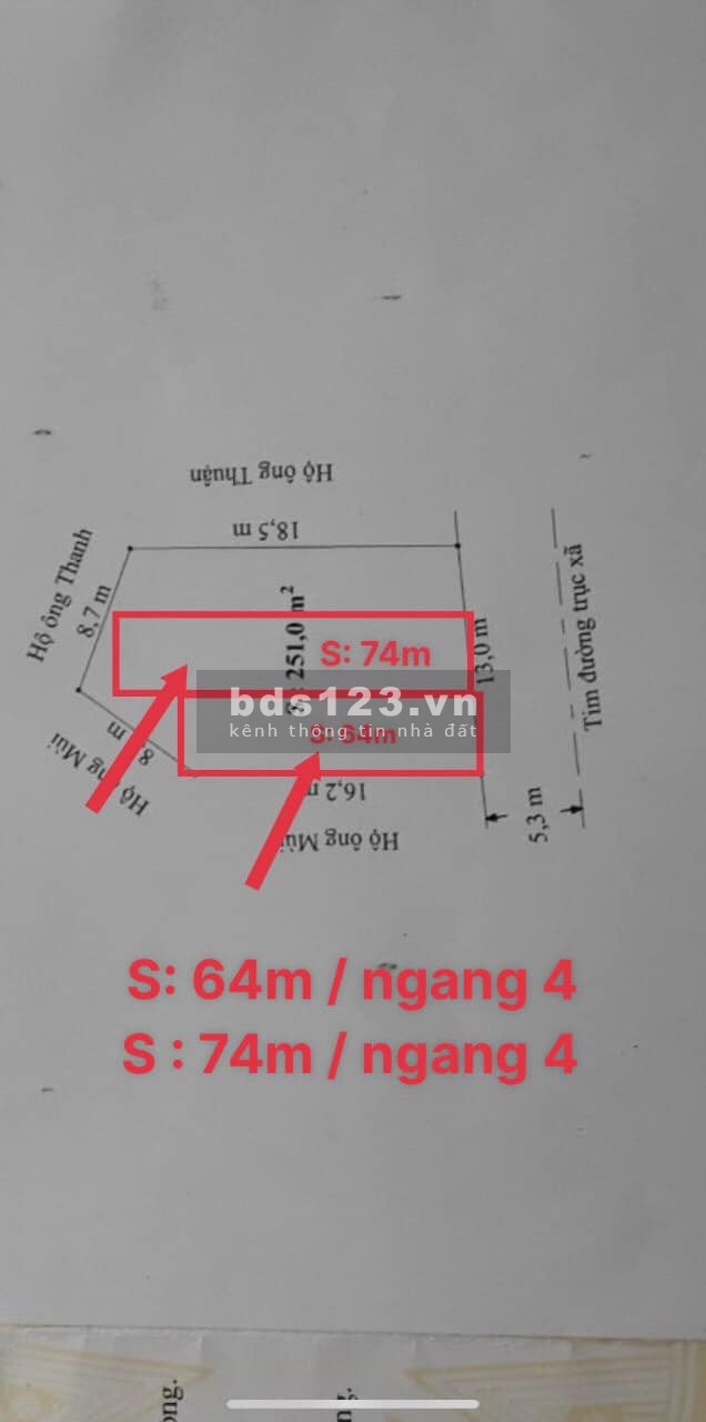 Trục chính xã Đặng Cương An Dương chưa qua đầu tư, lh 0975147986