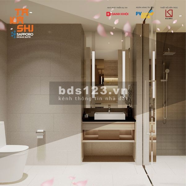 Căn hộ Takashi Ocean Suite Kỳ Co, dự án có pháp lý sở hữu lâu dài, giá 1.39 tỷ