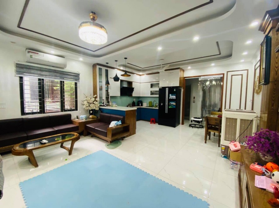 Nhà đẹp Hàm Nghi 6 tầng thang máy, nhà mới xây căn góc 2 mặt thoáng, gara ô tô 2 xe 7 chỗ.
