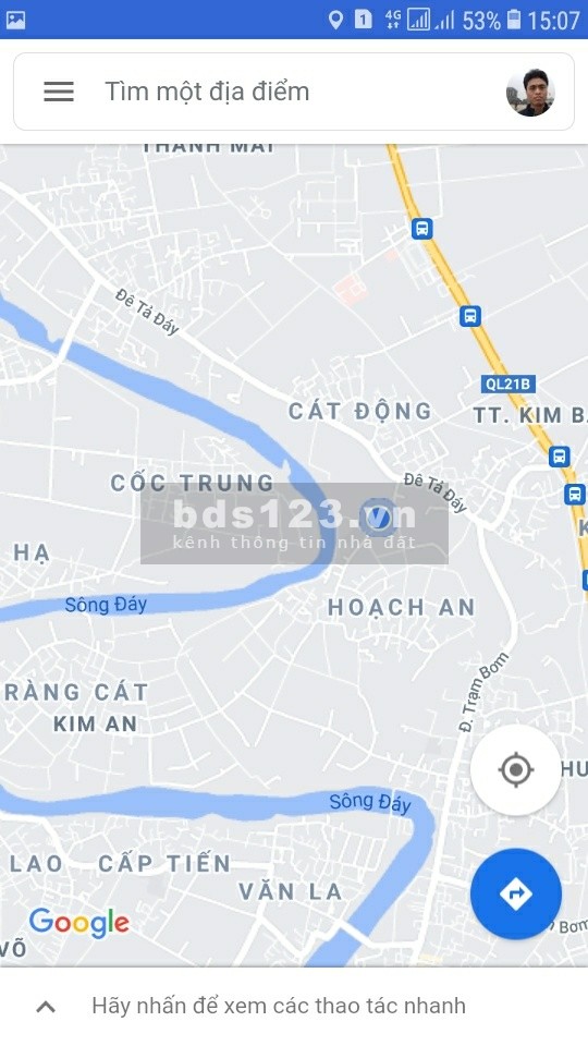 Chính chủ bán lô đất đấu giá Thanh Oai 97.5m2, trục chính xã, giá đầu tư 14.5 triệu/m2