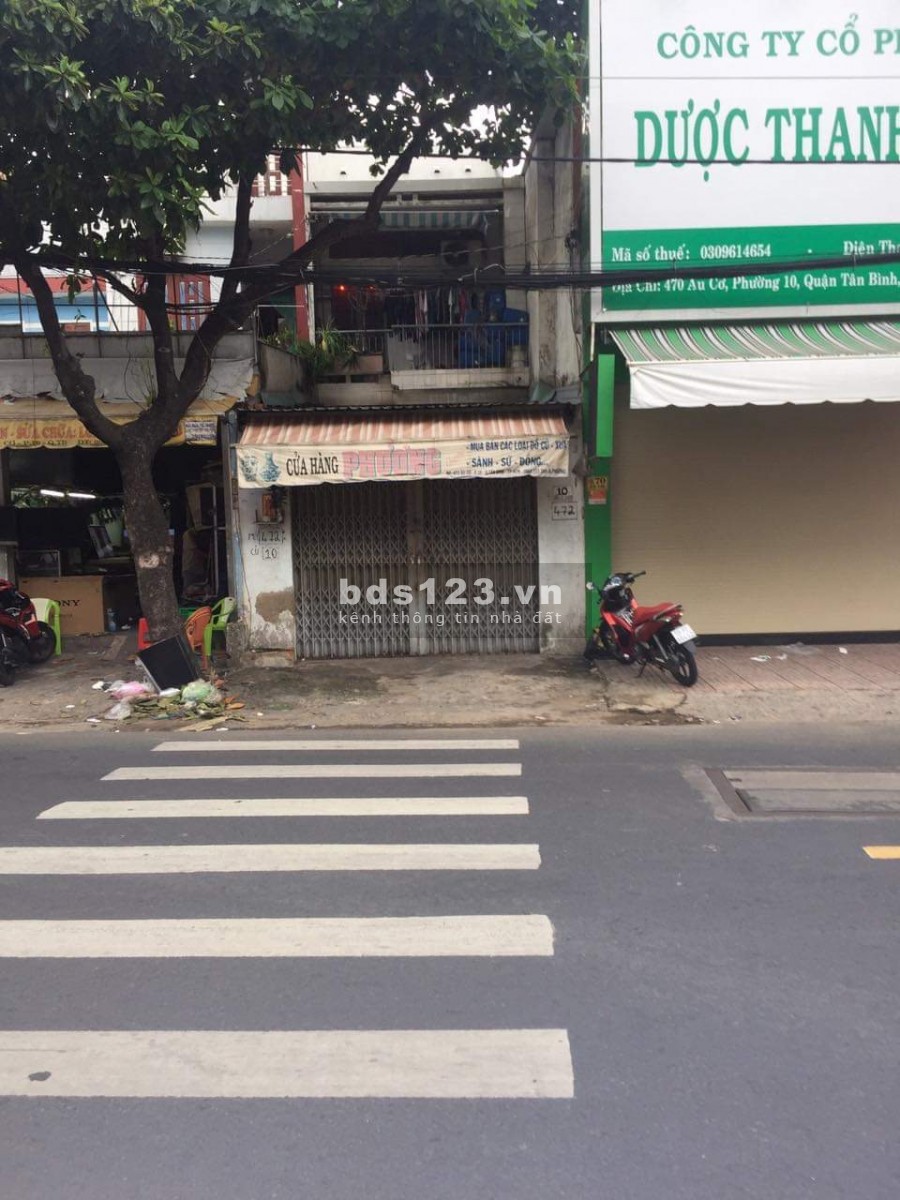 Bán nhà mặt tiền Âu Cơ phường 10 Quận Tân Bình, diện tích 87m2, lhcc