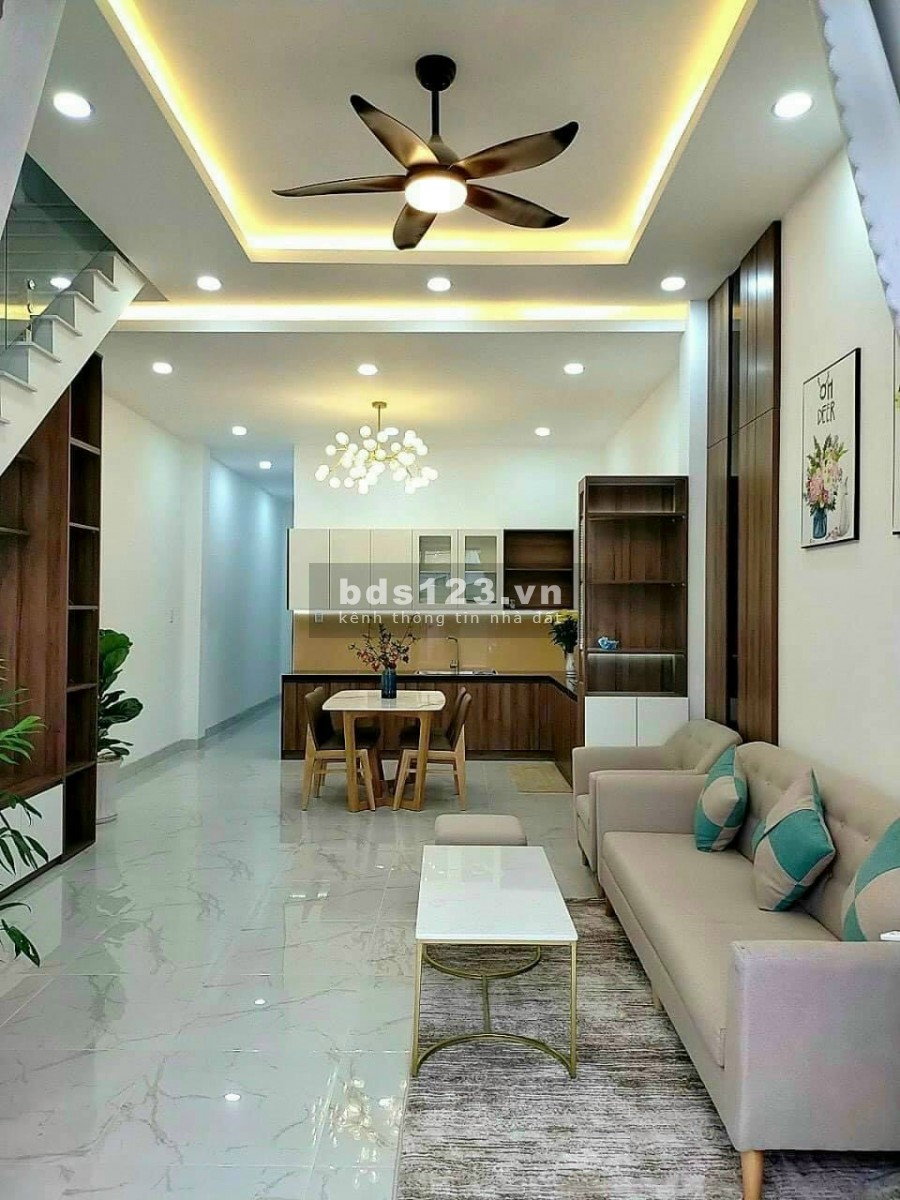 Bán nhà nguyên căn hẻm 385 Phú Hoà vừa hoàn thiện 100%, bao đẹp thông thoáng, giá 2.6 tỷ