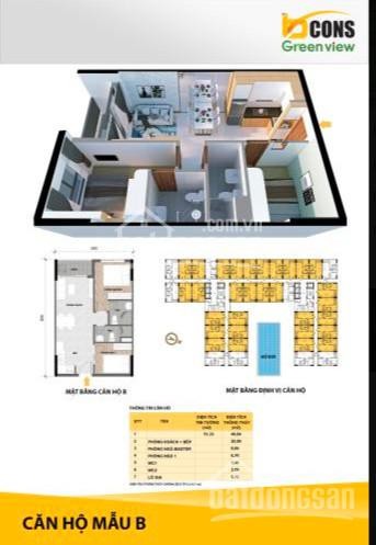 Căn hộ Bcons Green View - Dĩ An giá gốc CĐT, căn hộ đã có bảo lãnh ngân hàng