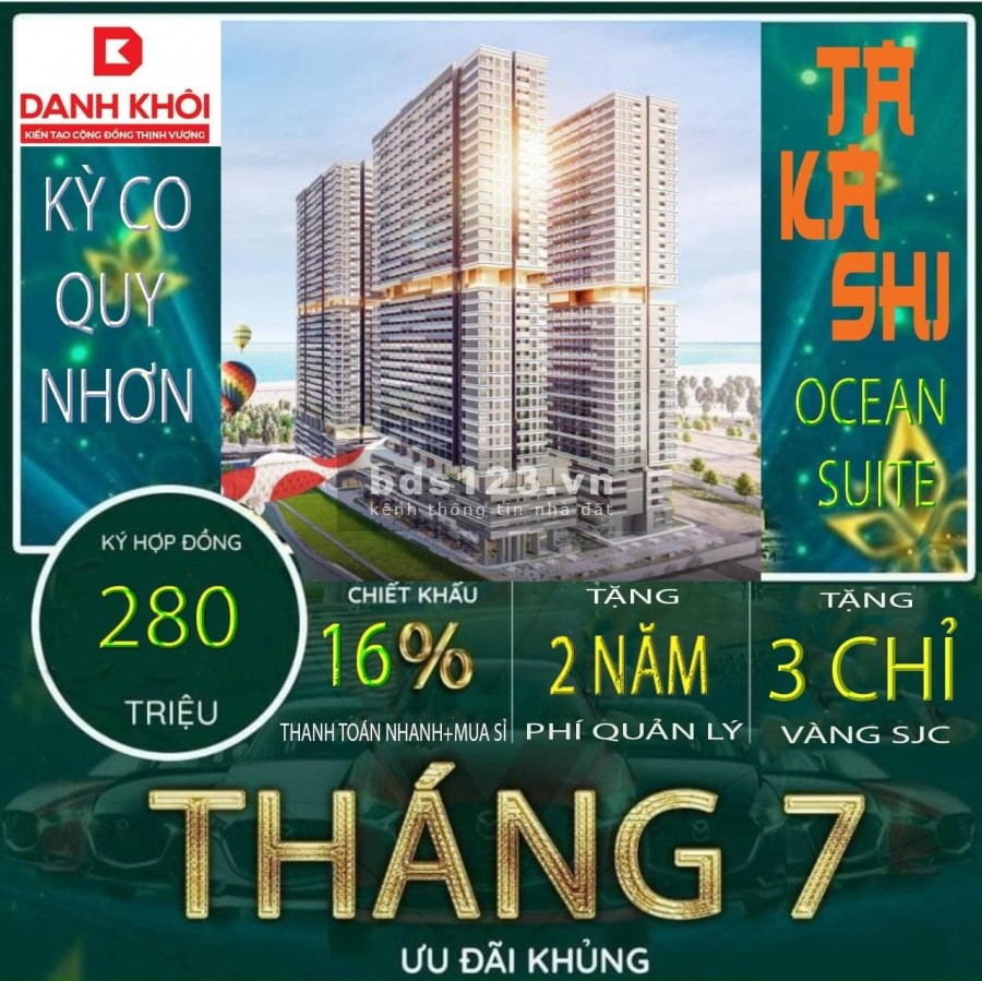 Takashi Ocean Suite Kỳ Co- căn hộ nghĩ dưỡng cao cấp phong cách Nhật Bản