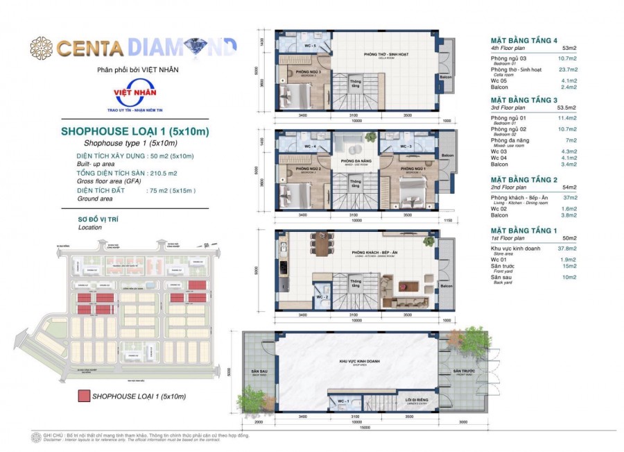 Bán nhà 4 tầng 75m2 , phường Phù Chân Thị xã Từ Sơn, Tôi chịu phí sang tên