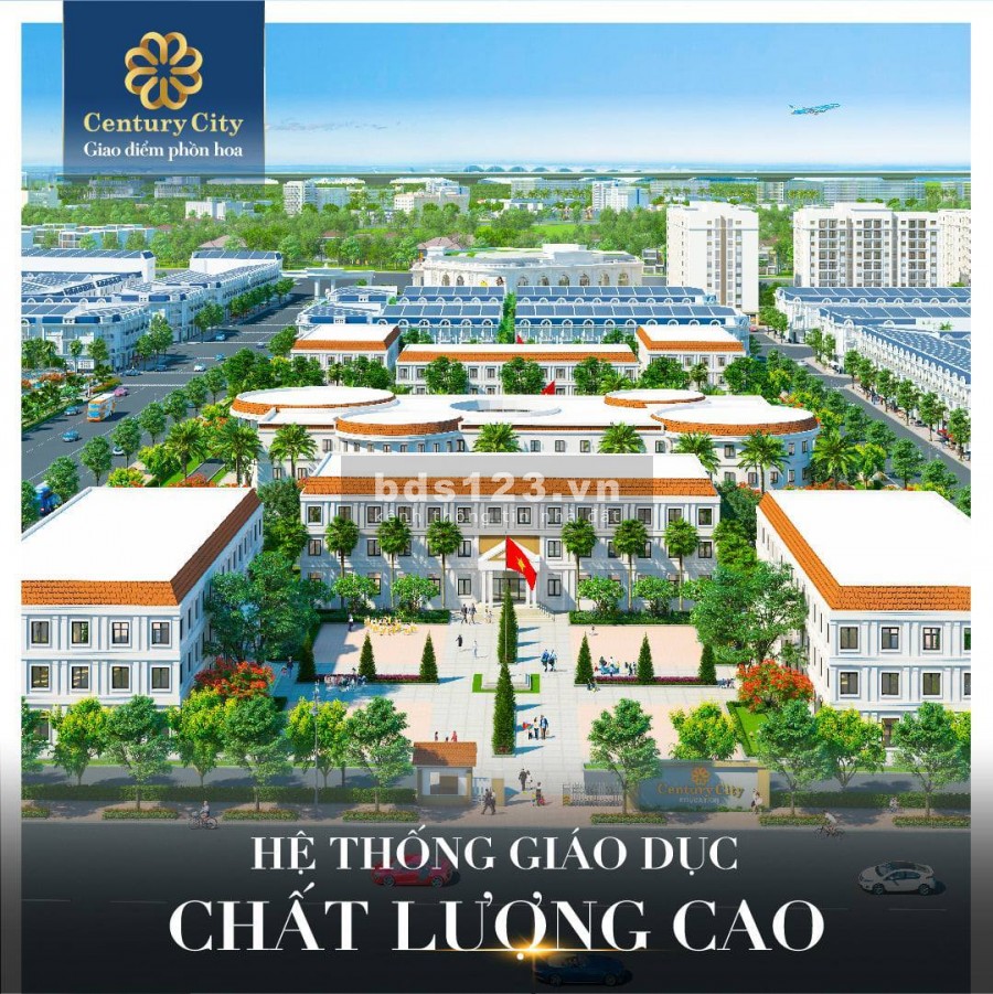 Chuẩn sống đỉnh cao, đầu tư bền vững tại đô thị sân bay Century City, sổ sẵn