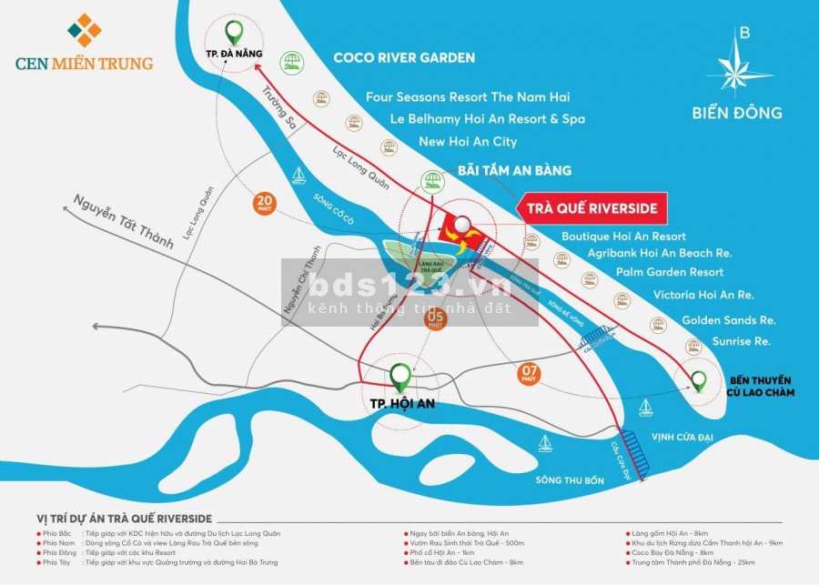Dự án Trà Quế Riverside dự án đất nền số 1 tại Hội An, dự án pháp lý minh bạch