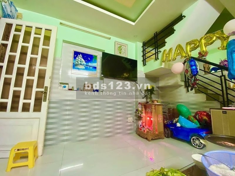 Bán nhà 45m2, đúc kiên cố 3 tầng Phan Văn Trị p12 Bình Thạnh, 3pn, giá 4.2 tỷ