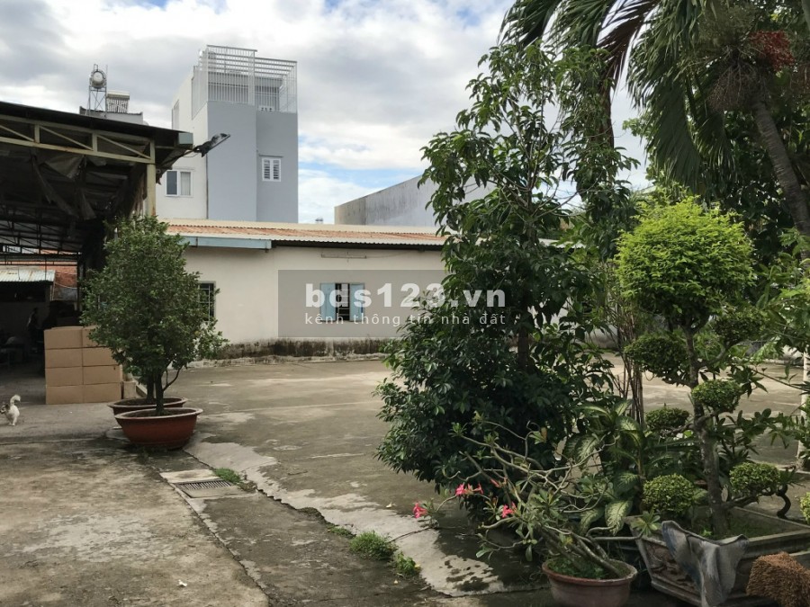 Bán nhà Quận 12 mặt tiền Thới An 13, dt 40mx50m, làm nhà…