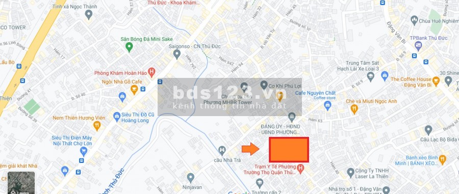 Nhà mặt tiền ngã ba đường số 8 phường Trường Thọ Tp Thủ Đức, giá 15 tỷ