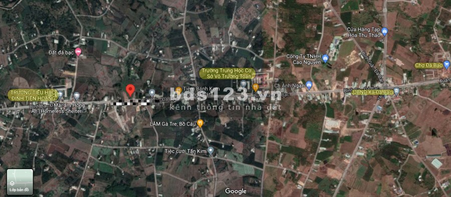 Bán đất huyện Châu Đức Mặt Tiền 27m có 200m2 thổ cư. Chỉ 7,4 Tỷ - LH: 0907016378