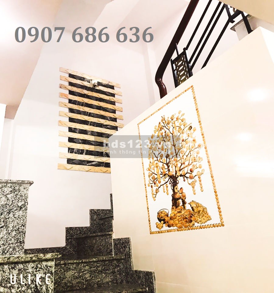 Nhà cần bán gấp, đường Lê Quang Định, P14, Bình Thạnh, 4 tầng, giá 3.85 tỷ