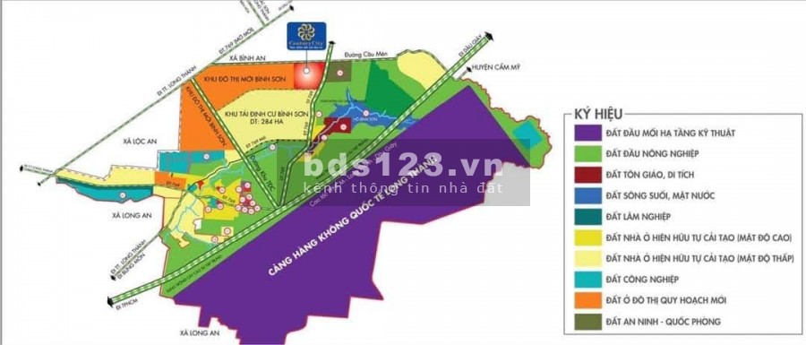 Đất nền nhà phố Dự Án Sân bay Quốc tế Long Thành