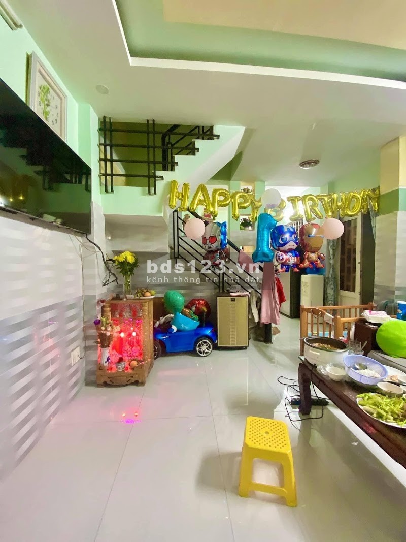 Bán nhà 45m2, đúc kiên cố 3 tầng Phan Văn Trị p12 Bình Thạnh, 3pn, giá 4.2 tỷ