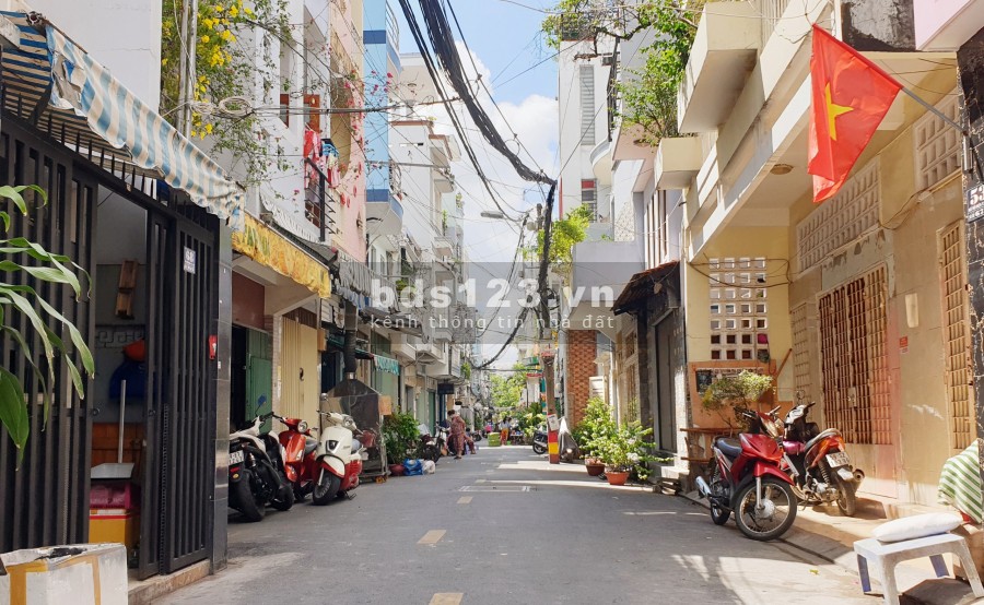 Cho thuê nhà MT Ngô Thời Nhiệm P.17 P.Nhuận . Trệt 1 lầu,nhà mới sửa