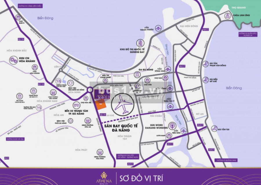 Mở bán tuyệt phẩm Athena Royal City độc nhất Quận Thanh Khê, Đà Nẵng, đã có sẵn sổ