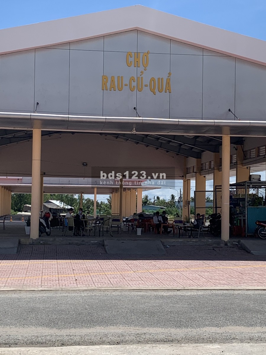 Siêu phẩm trong mùa dịch giá rẻ bất ngờ cho mặt tiền chợ Thạnh Phú, giá 1.5 tỷ
