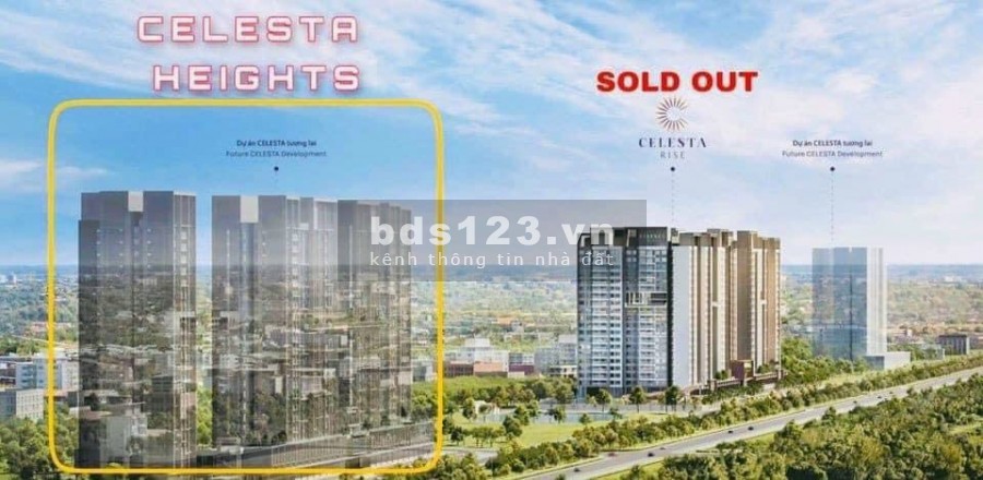 Mở bán giai đoạn 2 - Celesta Heights mặt tiền đường Nguyễn Hữu Thọ, Nhà Bè