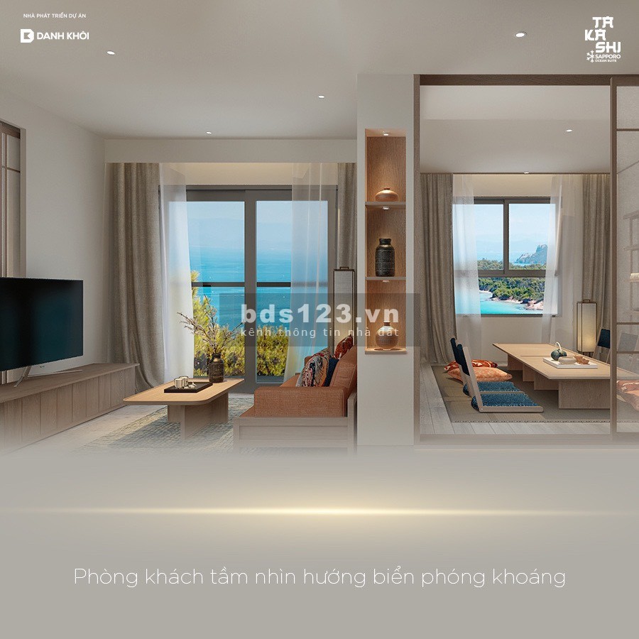 Takashi Ocean Suite Kỳ Co Quy Nhơn căn hộ nghĩ dưỡng Nhật Bản, giá 30 triệu/m2
