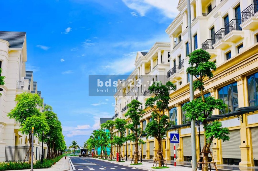 Cho thuê shophouse 2 mặt tiền Vinhomes Ocean Park Gia Lâm, đã hoàn thiện đầy đủ