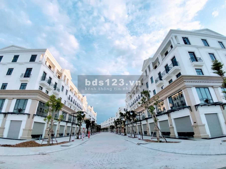 Cho thuê shophouse 2 mặt tiền Vinhomes Ocean Park Gia Lâm, đã hoàn thiện đầy đủ