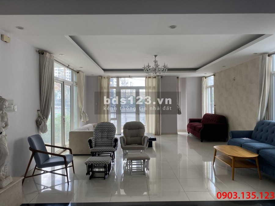 Cho thuê nhà mặt tiền diện tích 12x22m làm văn phòng showroom An Phú Quận 2