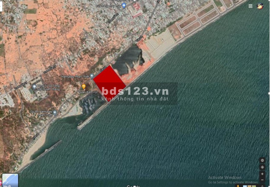 Bán đất nền Hamubay Phan Thiết vị trí đẹp, mặt tiền 7m, tiện ích đủ