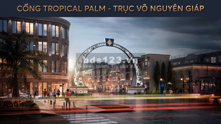 Khu đô thị Tropical Palm, vị trí độc tôn nằm trên tuyến đường 5 sao Đà Nẵng Hội An Dự án Ngọc Dương Riverside