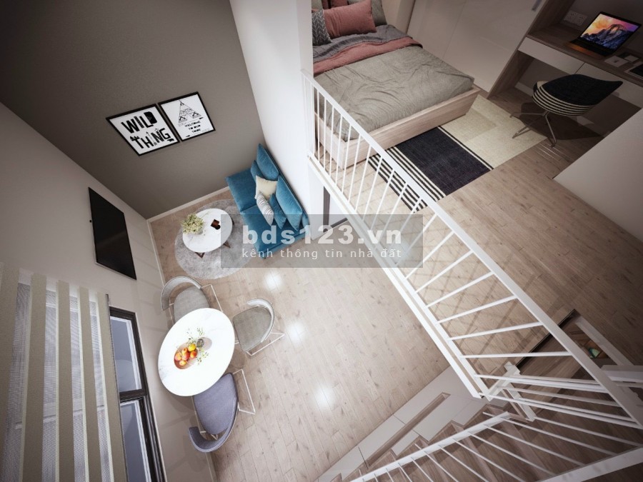 Cực sốc căn hộ duplex ở ngay trung tâm Quận 3, 1 phòng ngủ, 1 toilet, 1 phòng khách, giá 1.5 tỷ