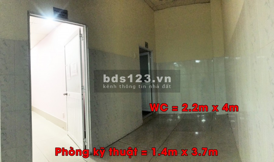 Cho thuê nhà mặt tiền 7x20M - 621 Hồng Bàng, P6, Q6. (Chính chủ)