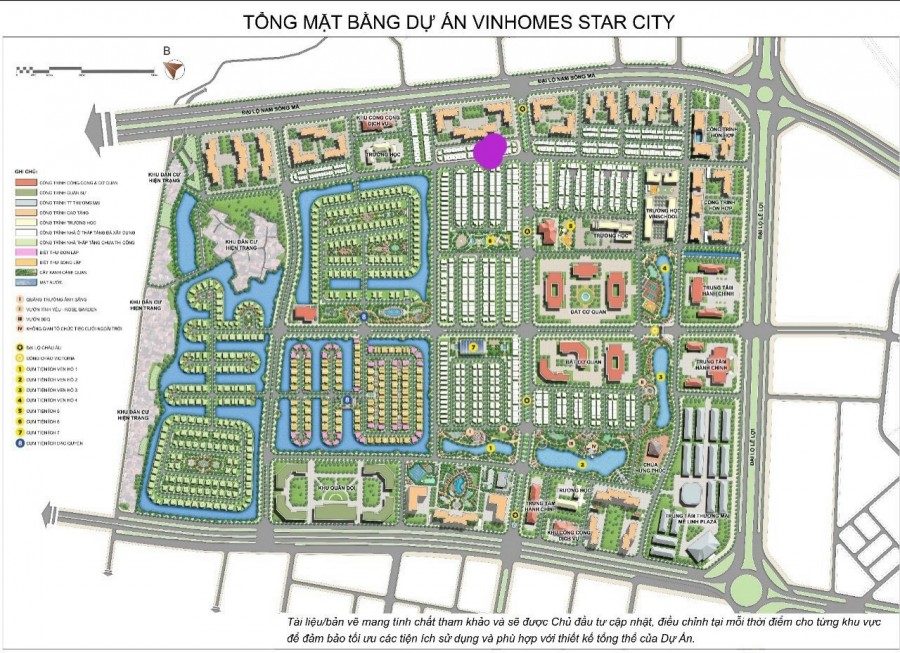 Cần bán căn shophouse khu đô thị Vinhomes Star City tỉnh Thanh Hóa tiện ích đầy đủ