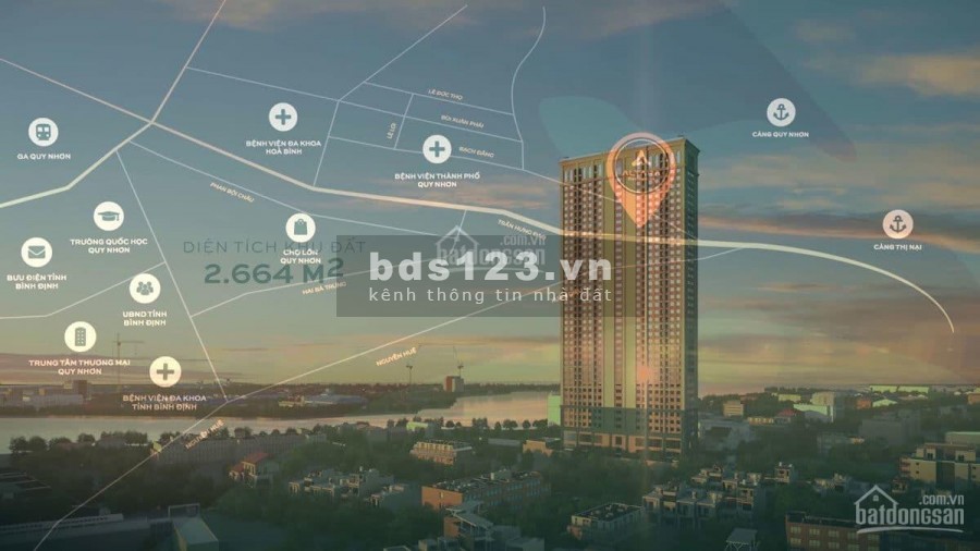 Căn hộ cao cấp mặt đường lớn trung tâm Quy Nhơn, chung cư Altara Residences, giá 1.4 tỷ