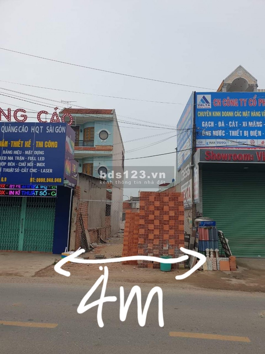Lô đất vị trí bao đẹp giá vô cùng sốc hẻm xe ba gác, sang tên ngay, giá thương lượng