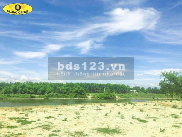 2 lô liền kề view bờ sông hiếu, mỗi lô 50m2, hướng tốt, bao giá thị trường, sổ sẵn