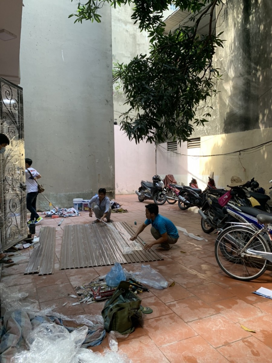 Bán nhà 169 Hoàng Mai dt 30m2, 5 tầng mt 4m, full nội thất, ô tô đổ cổng sân siêu rộng