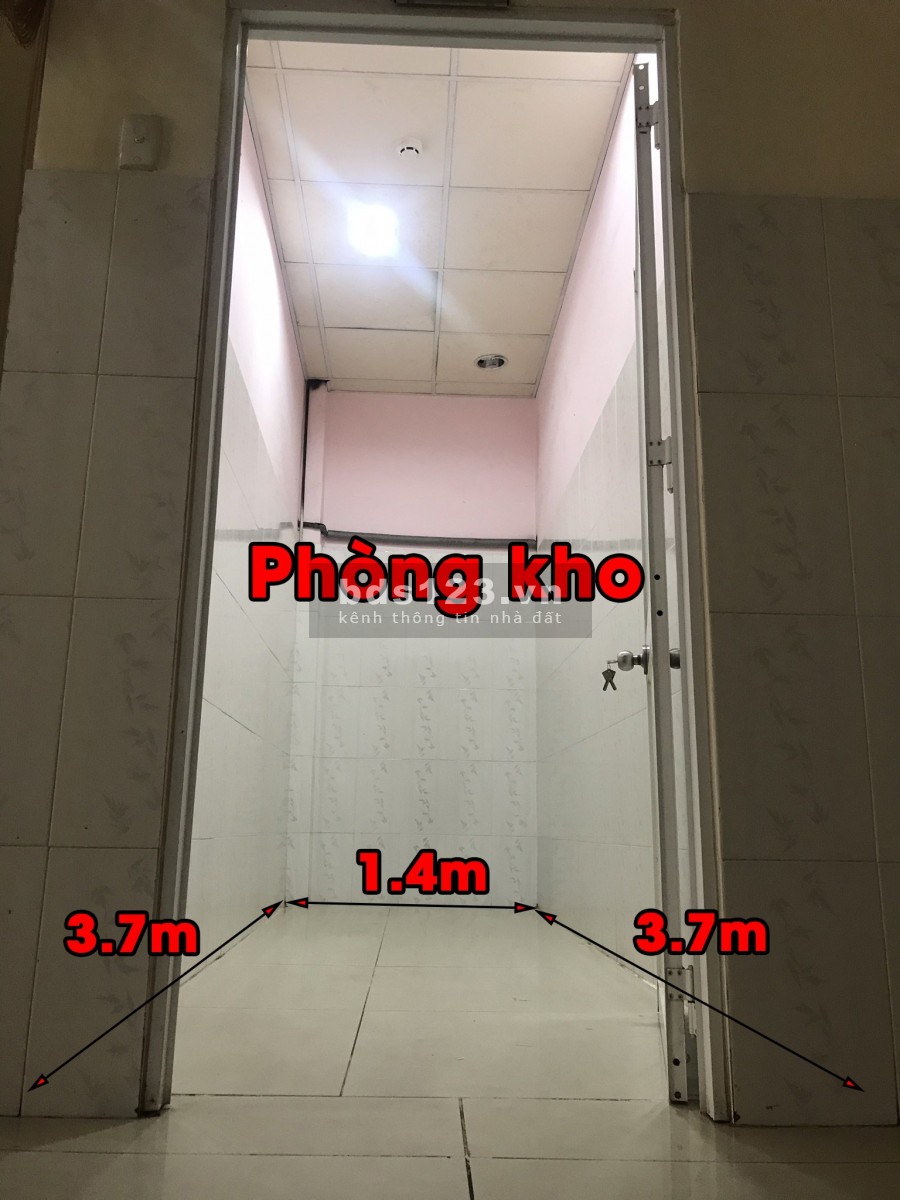 Cho thuê nhà mặt tiền 7x20M - 621 Hồng Bàng, P6, Q6. (Chính chủ)