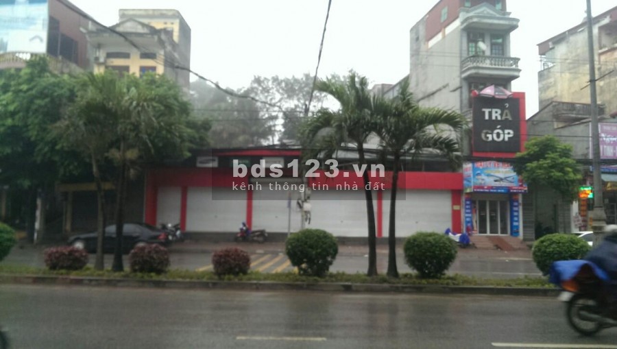 Cho thuê mặt bằng kinh doanh mặt tiền đường ở TX.Sơn Tây, Hà Nội 100m2 giá rẻ