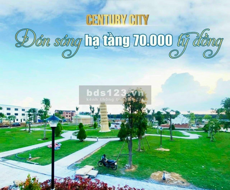 Bán đất nền giá sốc chủ đầu tư, đã có sổ riêng thanh toán theo nhiều đợt, dự án Century City