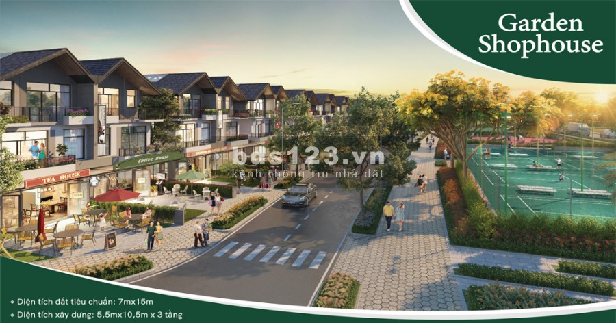 Biệt thự ven sông ID Junction vị trí đẹp nhất Long Thanh giao điểm thương mại miền Nam