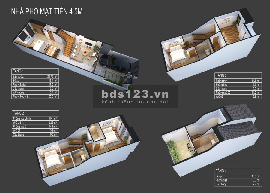 Mua Nhà Liền kề không kể lãi suất 0% trong vòng 36 tháng, giá bán thoả thuận