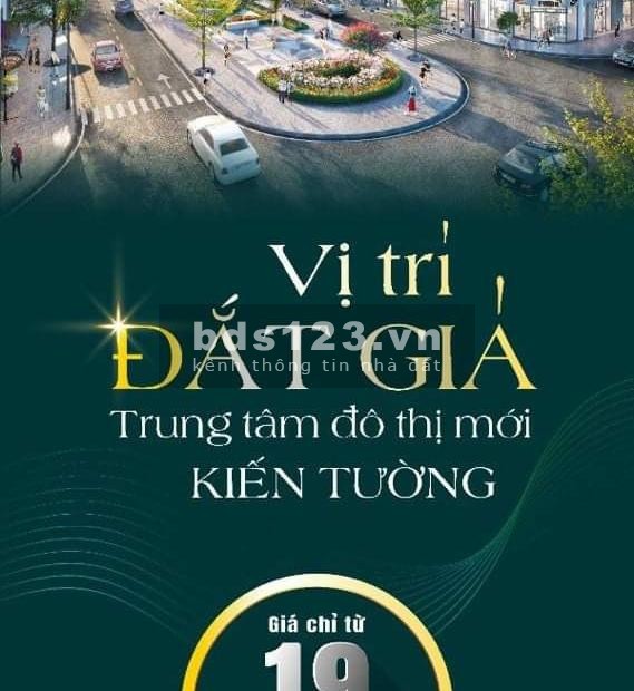 Chỉ 560tr sở hữu ngay 100m2 đất khu đô thị TNR Stars Kiến Tường, tiện ích đủ