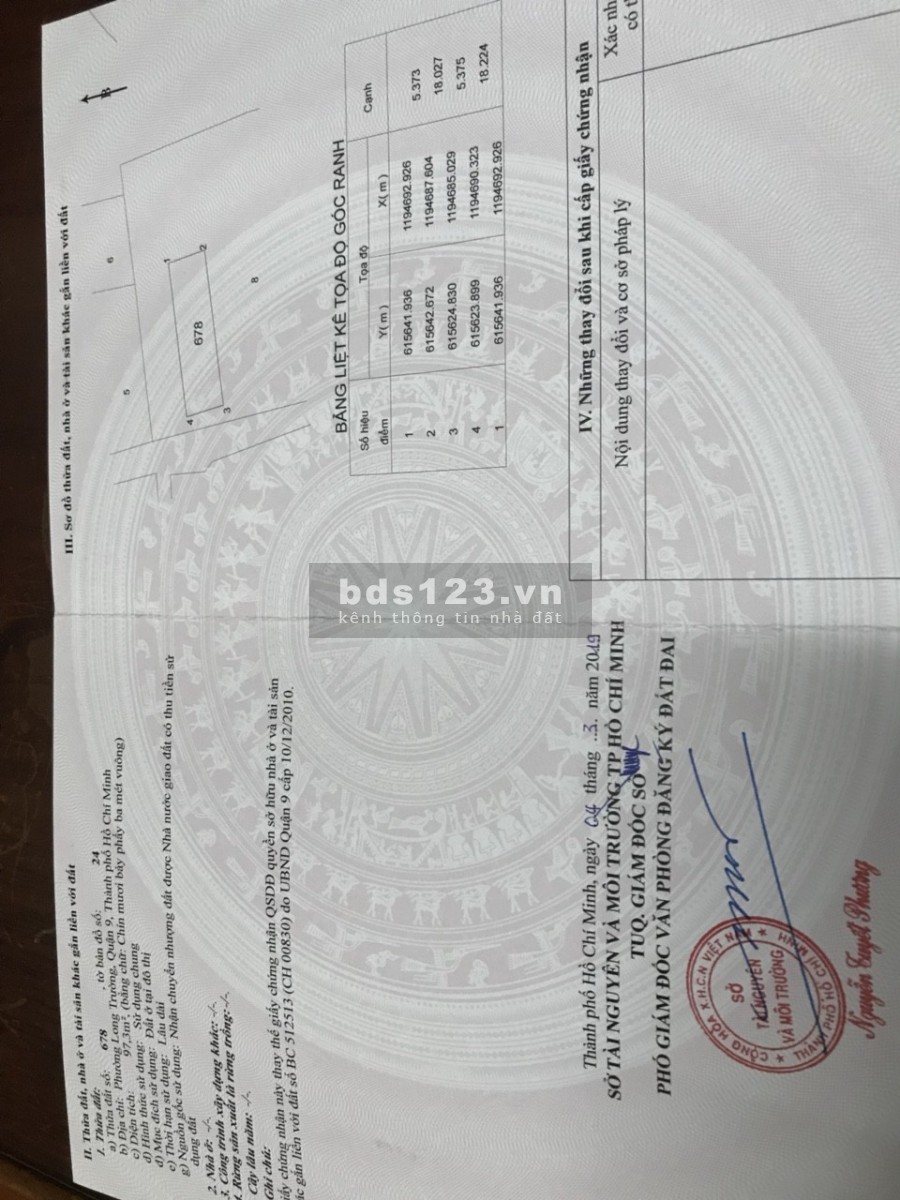 Bán đất tại Đường Nguyễn Duy Trinh, Phường Long Trường, Quận 9, Hồ Chí Minh diện tích 97m2 4.2 tỷ