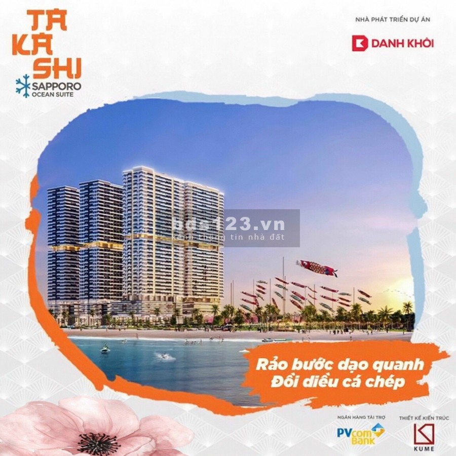 Căn hộ view biển đạt chuẩn 5 sao, chỉ 1 tỷ 200, booking ưu tiên 50 triệu/suất