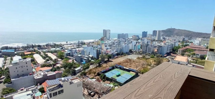 Căn hộ đủ nội thất view trọn biển bãi sau Vũng Tàu, Cao ốc OSC Land, lhcc