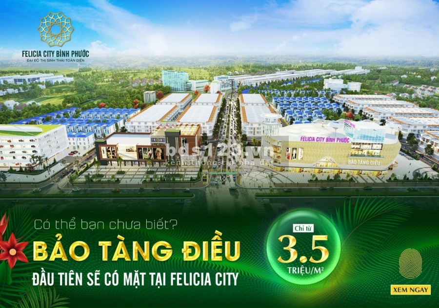 Thời Điểm Vàng Đầu Tư Đất Bình Phước, giá bán 4.6 triệu/m2, sổ chính chủ