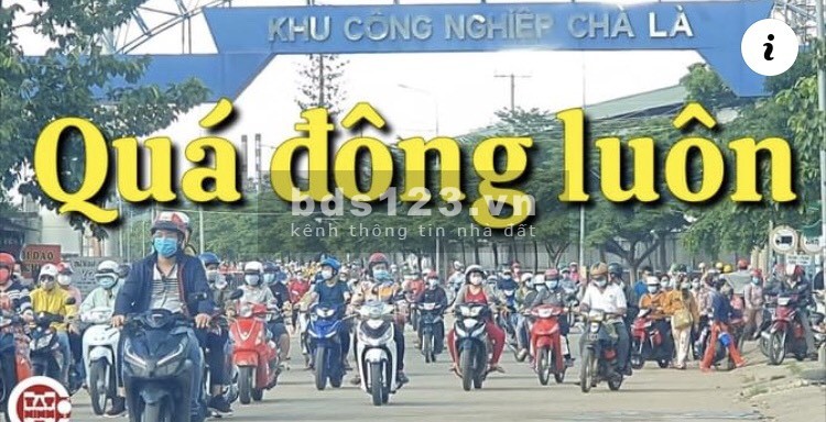 Bán đất khu công nghiệp Chà Là Tây Ninh, mặt tiền đường nhựa xe qua lại